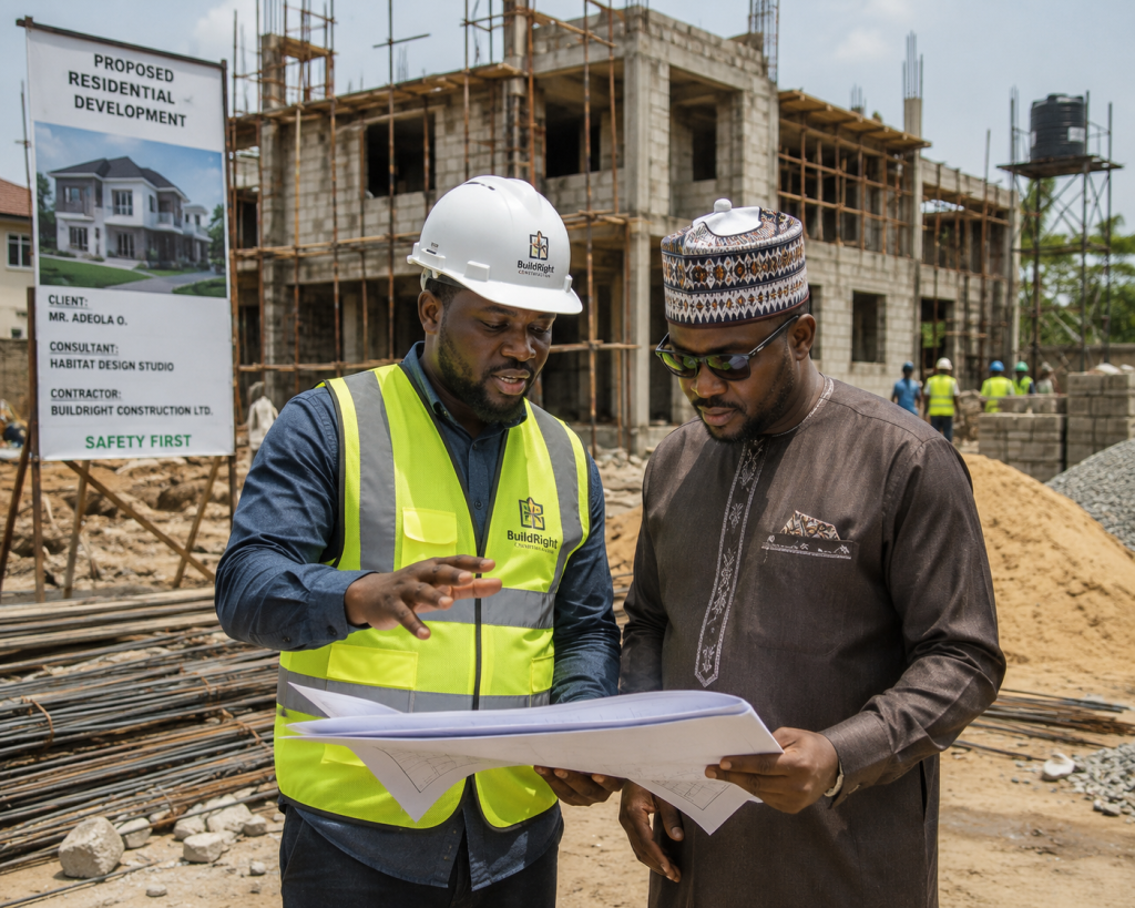 professional project supervision Nigeria — how Buildtracka helps clients avoid running out of money building in Nigeria