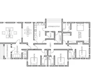 architect design fee Nigeria bungalow floor plan