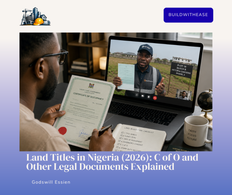 Land titles and legal documents in Nigeria, Certificate of Occupancy and survey plan review